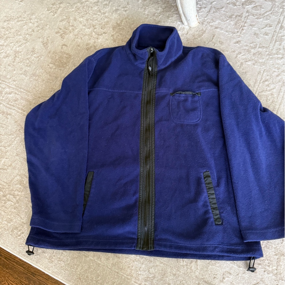 Alpine Tek Deep Blue Fleece Jacket